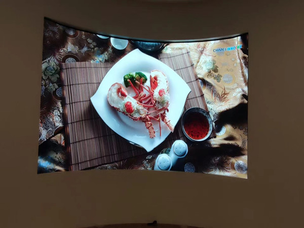 广丰室内P2.5弧形LED屏